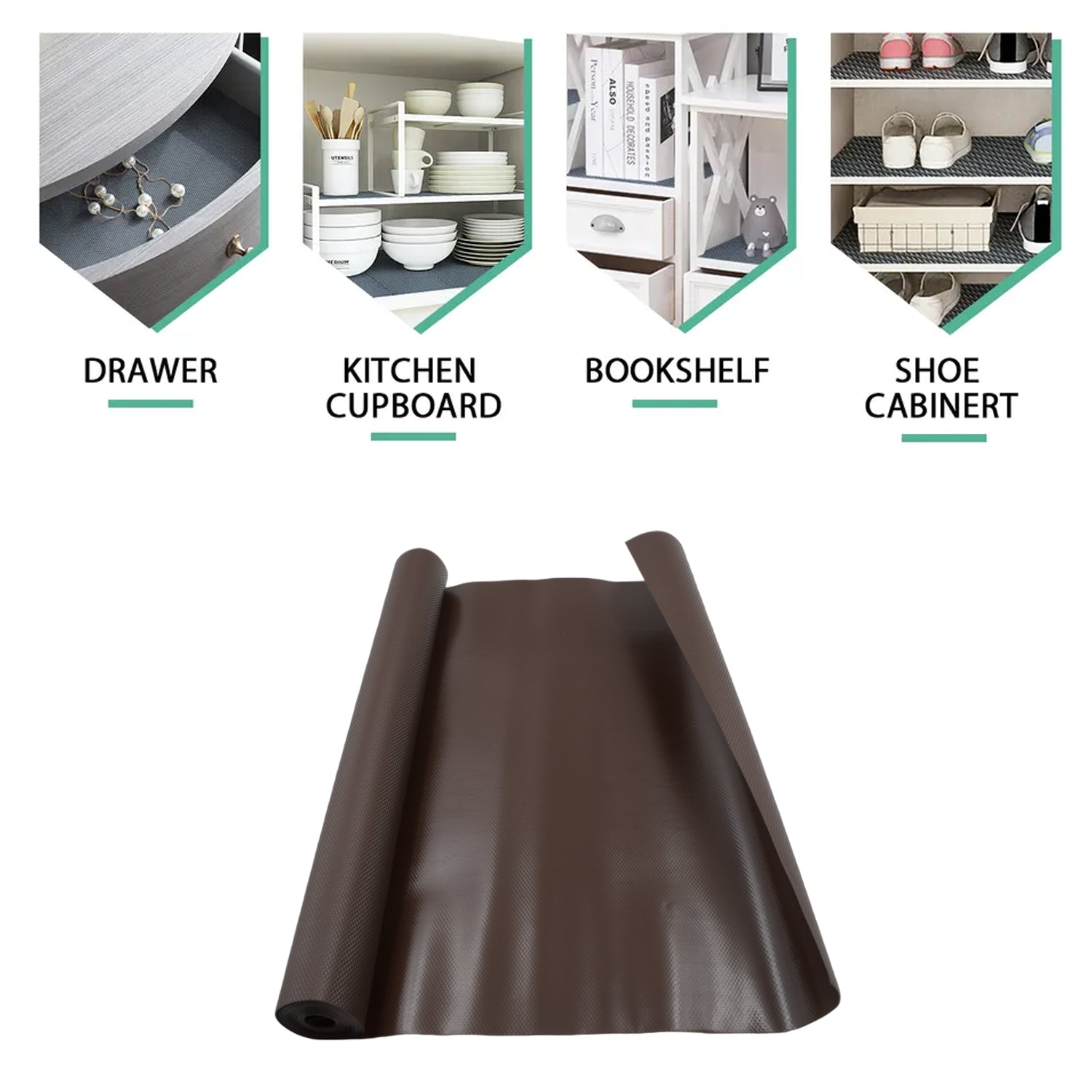 4104 Multipurpose Anti-Slip Bathroom Kitchen Cabinet Drawer Shelf Mat Liner Sheets Roll, Fridge Mat, Table Mat Anti-Slip Super Strong Placement Mat for Fridge, Bathroom, Kitchen, Drawer, Shelf Liner (45cmx3m) 4104 Multipurpose Anti-Slip Bathroom Kitchen Cabinet Drawer Shelf Mat Liner Sheets Roll, Fridge Mat, Table Mat Anti-Slip Super Strong Placement Mat for Fridge, Bathroom, Kitchen, Drawer, Shelf Liner (45cmx3m)
